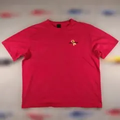 RED Tシャツ XL サポートリボン刺繍