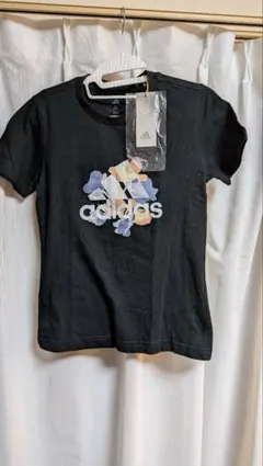 adidas ブラック Tシャツ Mサイズ
