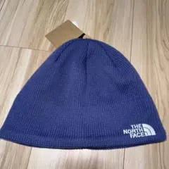 THE NORTH FACE ニット帽 L/XL ネイビー　ジュニア　レディース
