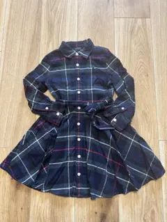 ラルフローレンキッズ　チェックワンピース　110