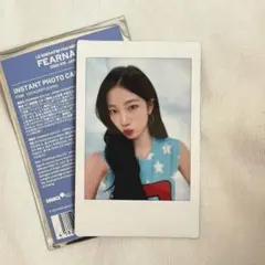 LESSERAFIM カズハ fearnada ファンミ インスタントフォト