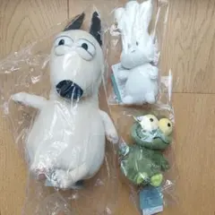 h*u様 バムとケロ ぬいぐるみセット バム ケロ ヤメピ おじぎちゃん