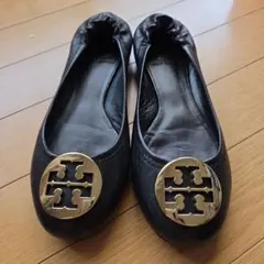 Tory Burch ブラック フラットシューズのサムネイル