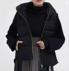 未使用級✨マルシャルテル 24AW ダウンコート 3WAY ブラック Mサイズ
