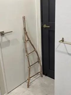 竹製 壁掛けインテリア リーフ型 - メルカリ