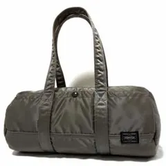 美品✨希少 ポータータンカー ダッフル ミニボストンバッグLグレー 吉田カバン