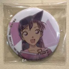 名探偵コナン　トレーディング　プリズムパターン　缶バッジ　毛利蘭