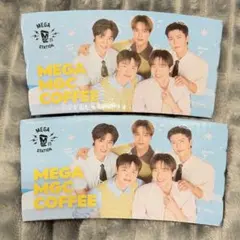 【韓国限定】EXO MEGA MGC COFFEE カップスリーブ 2枚セット
