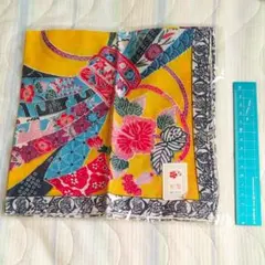 ハンカチ(沖縄紅型)綿100%