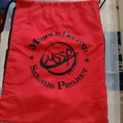 MSSP ナップサック レッド あろまほっと