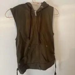 LAGUA GEMノースリーブ ジップアップ パーカーのサムネイル