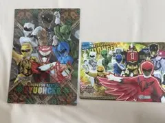 動物戦隊ジュウオウジャー クリアファイル 下敷き