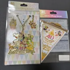 ディズニー 40周年グランドフィナーレ　ガーランド　バッグチャーム
