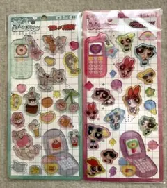 トムとジェリー & パワーパフガールズ ハッピーフォン2枚セット