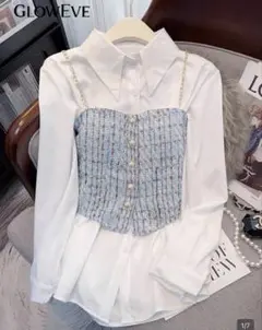 SHEIN シャツ＆キャミソール2点セット