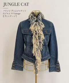 PLEIN SUD JEANS デニムジャケット フリンジ デザイン y2k - メルカリ