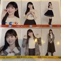 乃木坂46 生写真 一ノ瀬美空 大阪Tシャツ 大阪ver.コーデ 6種コンプ