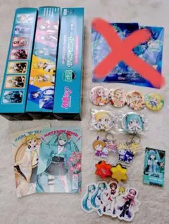 初音ミク、ボーカロイド グッズセット