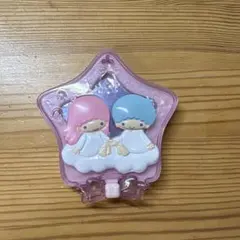 キキとララのお星さまコンパクトミラー　マクドナルド　ハッピーセット　キキララ