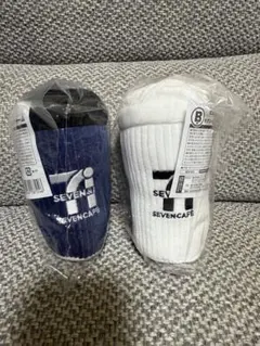 SEVEN CAFE ソックスセット ネイビー ホワイト