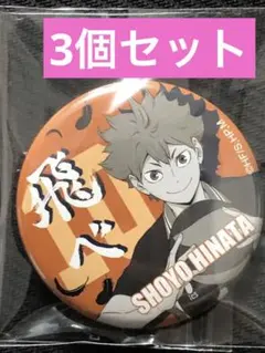 ハイキュー 日向翔陽 缶バッジ　影山飛雄　缶バッジ　3個セット