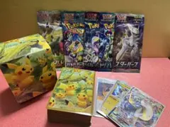 ポケモンカード引退品　5パック➕デッキケース➕デッキシールド！！！