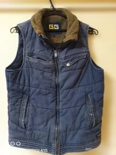 G.GROUND 防寒ベスト 5506 ネイビー L