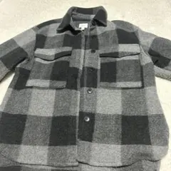 H&M チェック柄 コート