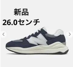 【新品未使用】NewBalance 5740 57/40 ネイビー 26.0cmのサムネイル