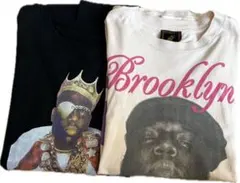 ノートリアス・ビッグ&ビギー　B.I.G. Tシャツ　2枚セットのサムネイル