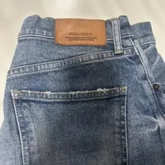 MOUSSY ストレートデニムジーンズ 27