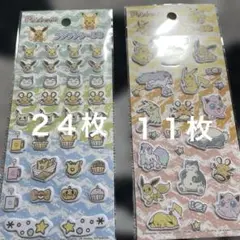 ポケモン シール 2シート　３５枚セット