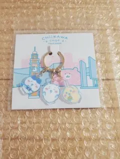ちいかわ ショップ 香港限定 アクリルキーホルダー ハチワレ うさぎ