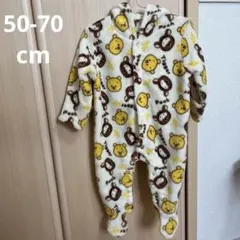 ディズニー♡プーさん・ティガー柄カバーオール 50-70cm