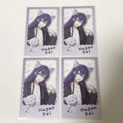 わんにゃんdays vol.2 ランダムチェキ風カード 長尾景