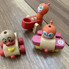アンパンマン　森のアンパンマン　木製おもちゃ　セット　レア　３点セット