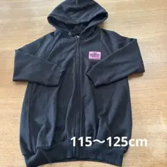 RODEO CROWNS ブラック パーカー 115〜125cm