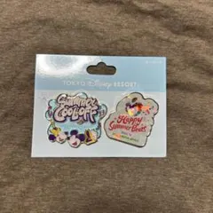 ピンバッジ　サマークールオフ　ディズニーMrs. GREEN APPLE　ミセス