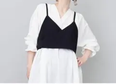 限定値下げ⭐︎オズモーシス　osmosis⭐︎ カシュクールビスチェ ブラック