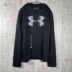 Under Armour HeatGear 黒トレーナー YMD/JM/M