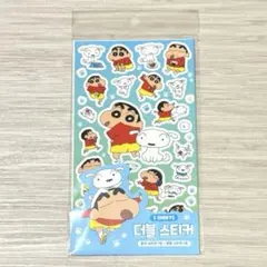 【韓国限定】クレヨンしんちゃん ステッカー 2シート