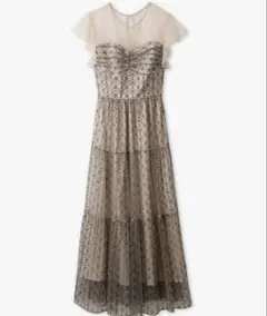 FRAY I.D コンビネーションレースドレス FWF0242503 サイズ0