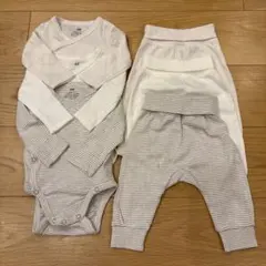 H&M ベビーロンパース・パンツセット