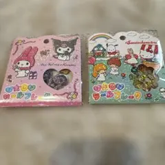 おはじきシールフレーク　マイメロクロミ　サンリオキャラクターズ