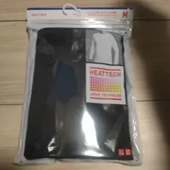 HEATTECH クルーネック（九分袖）Tシャツ M ブラック