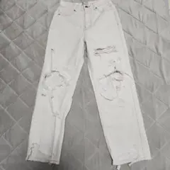 WWG　ダメージデニムパンツのサムネイル