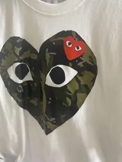 カモフラージュハートTシャツ