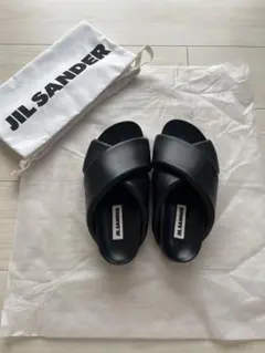 JIL SANDER パデッド クロスストラップ サンダルのサムネイル