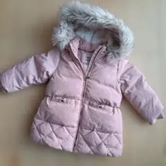 ZARA ダウンジャケット ピンク 92