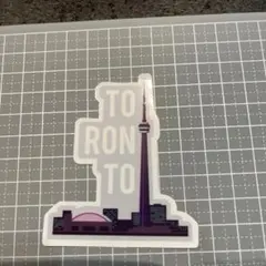 【K075】防水ステッカー　トラベル　旅行　トロント　Toronto